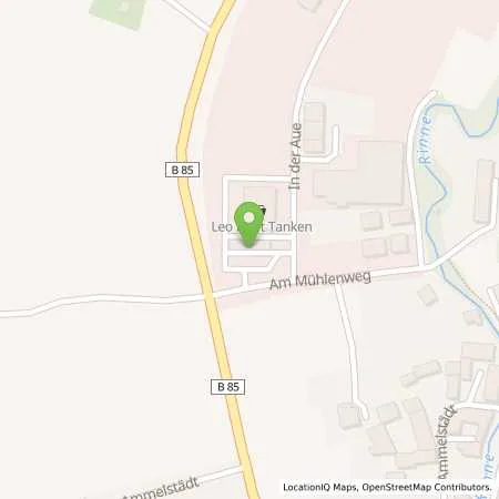 Standortübersicht der Tankstelle AVIA XPress Automatenstation in 07407 Rudolstadt