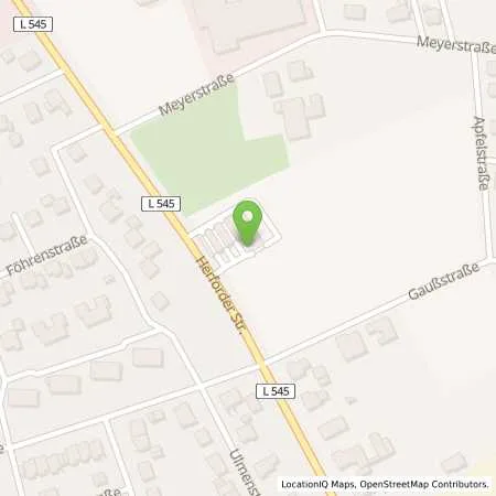 Standortübersicht der Tankstelle Aral Tankstelle in 32257 Bünde