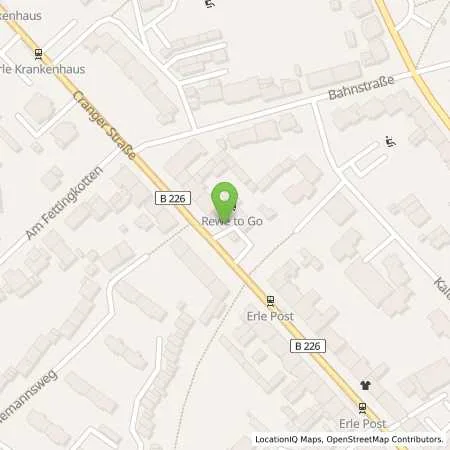 Standortübersicht der Tankstelle Aral Tankstelle in 45891 Gelsenkirchen