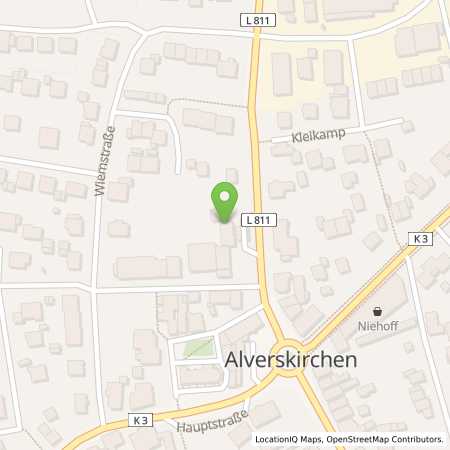 Standortübersicht der Benzin-Super-Diesel Tankstelle: Schürkötter & Bleckmann GmbH in 48351, Everswinkel / Aiverskirchen