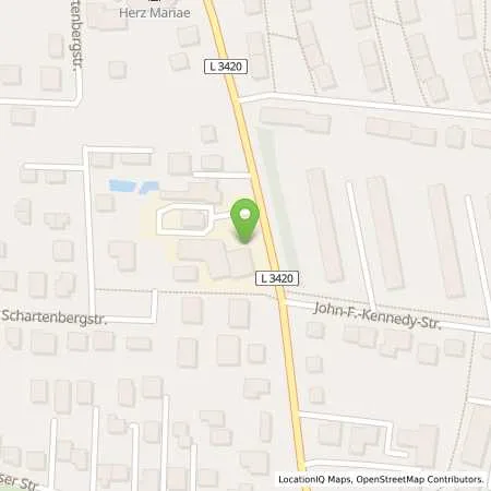 Standortübersicht der Tankstelle Shell Kassel Harleshäuser Str. 99 in 34128 Kassel