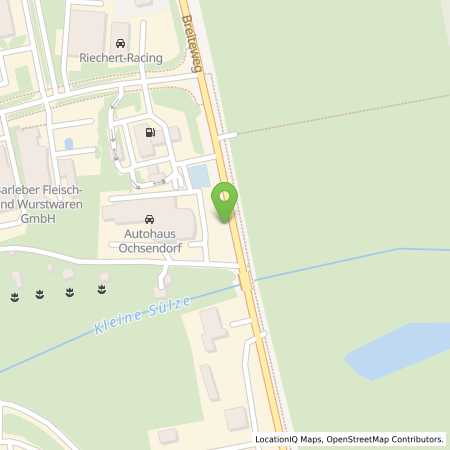 Standortübersicht der Benzin-Super-Diesel Tankstelle: Sprint Barleben Breiteweg in 39179, Barleben
