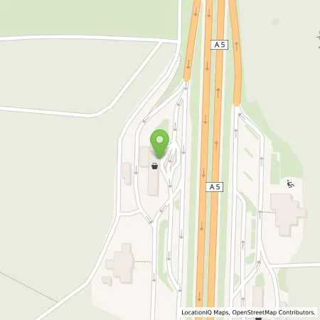 Standortübersicht der Tankstelle Aral Tankstelle, BAT HARDTWALD WEST SVRO GMBH und CO. in 69207 Sandhausen