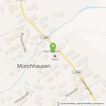 Standortübersicht der Tankstelle Aral Tankstelle in 35759 Driedorf