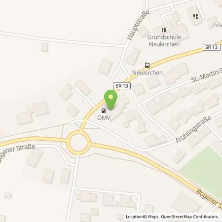 Standortübersicht der Tankstelle Neukirchen Bayerwaldstraße 2 in 94362 Neukirchen