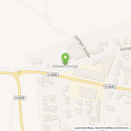 Standortübersicht der Tankstelle Kieselbronn, Eisinger Straße in 75249 Kieselbronn