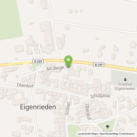 Standortübersicht der Benzin-Super-Diesel Tankstelle: Honsel TS Eigenrieden in 99976, Eigenrieden