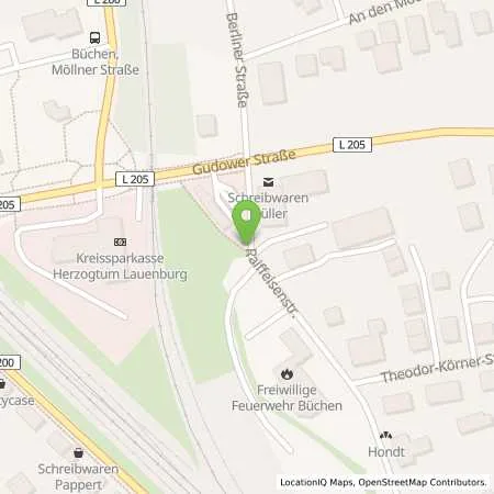 Standortübersicht der Tankstelle star Tankstelle in 21514 Büchen