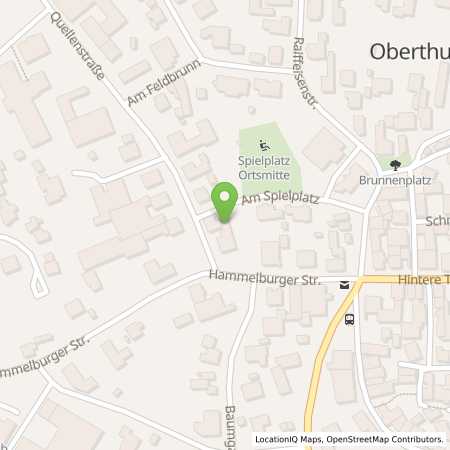 Standortübersicht der Benzin-Super-Diesel Tankstelle: Berthold Daniela in 97723, Oberthulba