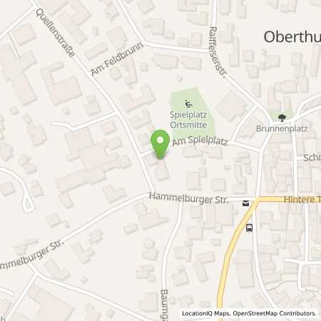 Standortübersicht der Tankstelle Berthold Daniela in 97723 Oberthulba