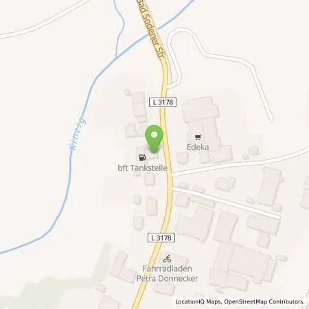 Standortübersicht der Tankstelle bft-Tankstelle Förster, Salmünster in 63628 Salmünster