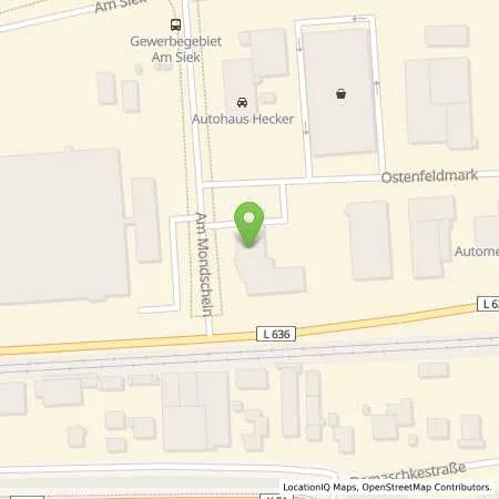 Standortübersicht der Tankstelle Raiffeisen Westfalen Mitte eG in 59557 Lippstadt