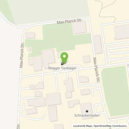 Standortübersicht der Tankstelle Riegger Tankpunkt Vockenhausen in 78052 VS (Villingen)