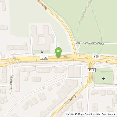 Standortübersicht der Tankstelle SB Koeln Aachener Str. 1035 in 50858 Koeln