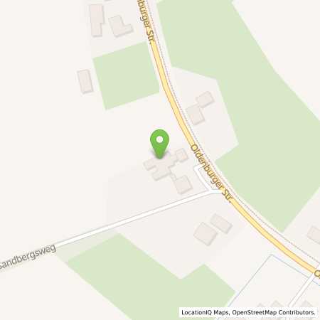 Standortübersicht der Benzin-Super-Diesel Tankstelle: Raiffeisen Warengenossenschaft Ammerland-OstFriesland eG in 26316, Varel-Neuenwege