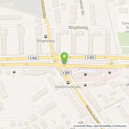 Standortübersicht der Tankstelle Aral Tankstelle in 65933 Frankfurt