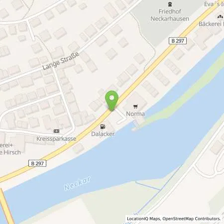 Standortübersicht der Tankstelle LD Tankstelle Nürtingen in 72622 Nürtingen Neckarhausen