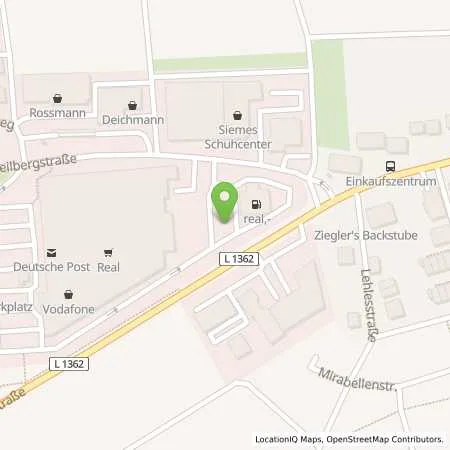 Standortübersicht der Tankstelle Supermarkt-Tankstelle JETTINGEN HEILBERGSTR. 3 in 71131 JETTINGEN