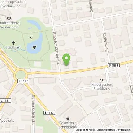 Standortübersicht der Tankstelle tankpoint Gohl in 73614 Schorndorf