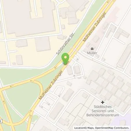 Standortübersicht der Tankstelle Aral Tankstelle in 51063 Köln