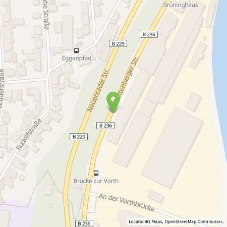 Standortübersicht der Tankstelle star Tankstelle in 58791 Werdohl