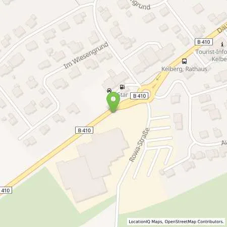 Standortübersicht der Tankstelle star Tankstelle in 53539 Kelberg