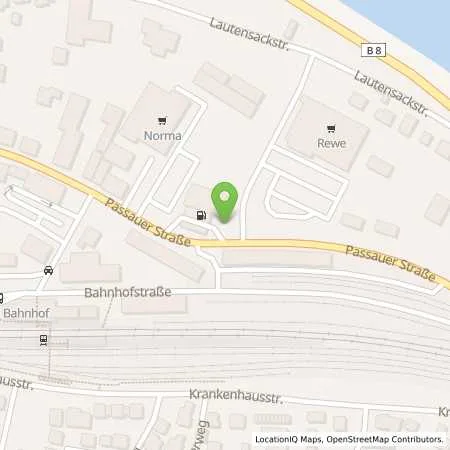 Standortübersicht der Tankstelle Shell Vilshofen Passauer Str. 27 in 94474 Vilshofen