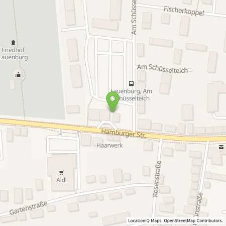 Standortübersicht der Tankstelle Aral Tankstelle in 21481 Lauenburg