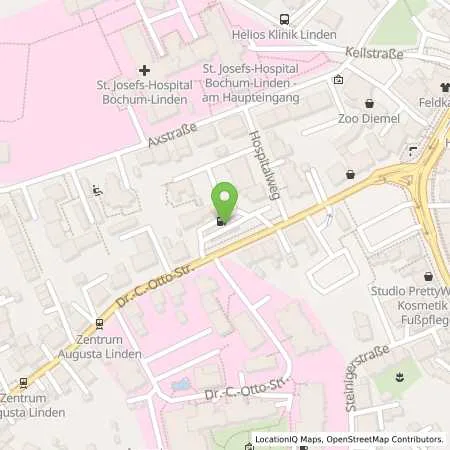 Standortübersicht der Tankstelle Esso Tankstelle in 44879 BOCHUM