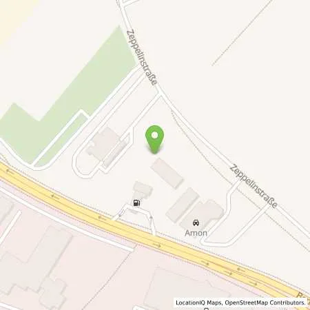 Standortübersicht der Tankstelle JET BAMBERG ZEPPELINSTRASSE 3 in 96052 BAMBERG