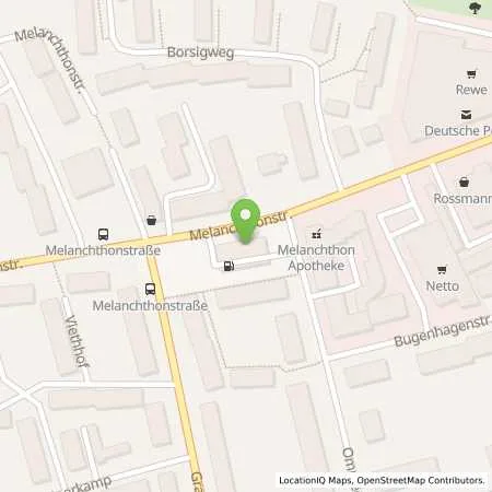 Standortübersicht der Tankstelle Hatice Gülsen in 30165 Hannover