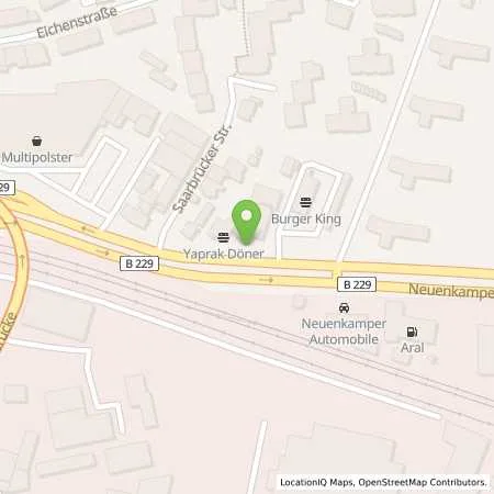 Standortübersicht der Tankstelle star Tankstelle in 42855 Remscheid