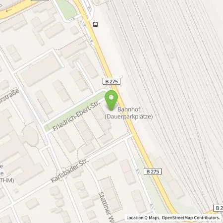 Standortübersicht der Tankstelle JET FRIEDBERG HANAUER STR. 55 in 61169 FRIEDBERG