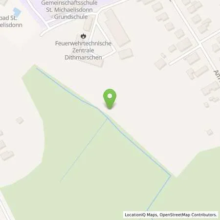 Standortübersicht der Tankstelle OIL! Tankstelle St. Michaelisdonn in 25693 St. Michaelisdonn