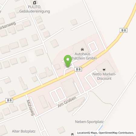 Standortübersicht der Benzin-Super-Diesel Tankstelle: Üttingen Würzburger Strasse 21 A in 97292, Üttingen