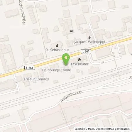 Standortübersicht der Tankstelle AVEX Frechen in 50226 Frechen