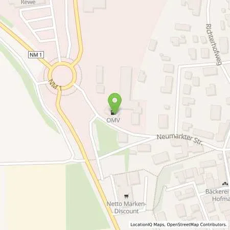 Standortübersicht der Tankstelle Velburg Neumarkter Str. 10 in 92355 Velburg