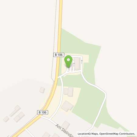Standortübersicht der Benzin-Super-Diesel Tankstelle: Sprint Niendorf An der B 106 in 23996, Niendorf