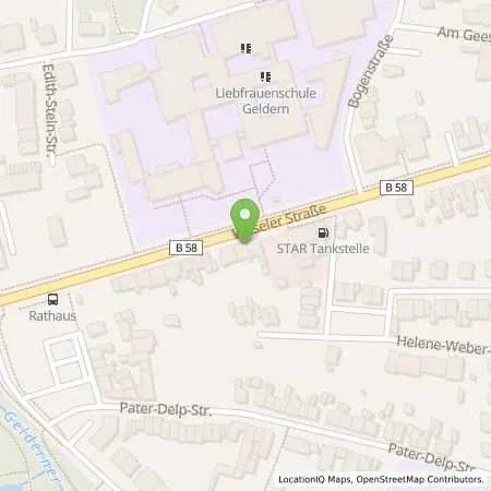 Standortübersicht der Tankstelle star Tankstelle in 47608 Geldern