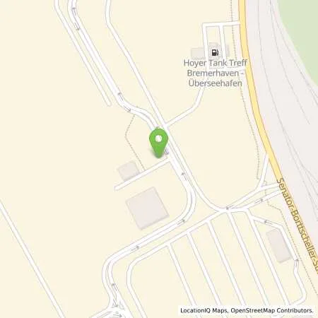 Standortübersicht der Tankstelle Bremerhaven in 27572 Bremerhaven