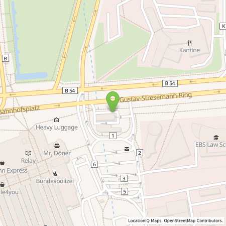 Standortübersicht der Benzin-Super-Diesel Tankstelle: Aral Tankstelle in 65189, Wiesbaden