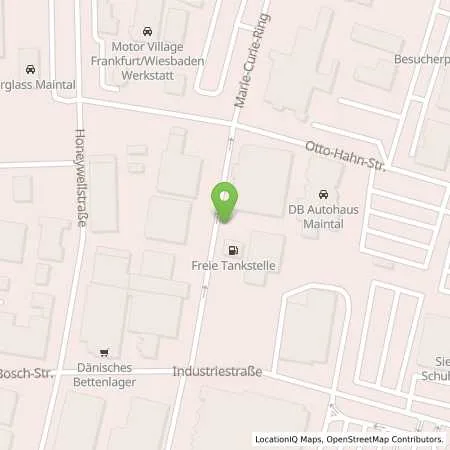 Standortübersicht der Tankstelle Supermarkt-Tankstelle MAINTAL AM SPITZEN SAND 1 in 63477 MAINTAL