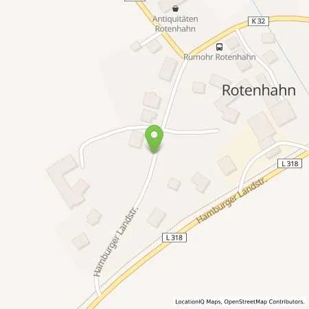 Standortübersicht der Tankstelle Esso Tankstelle in 24254 RUMOHR