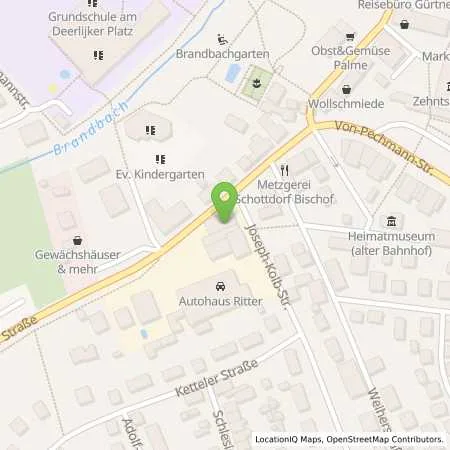 Standortübersicht der Tankstelle Neunkirchen Erlanger Str. 17 in 91077 Neunkirchen