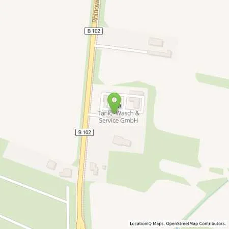 Standortübersicht der Tankstelle Shell Rathenow Rhinower Landstr. 31 in 14712 Rathenow