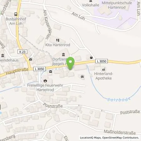 Standortübersicht der Tankstelle AVIA Tankstelle in 35080 Hartenrod