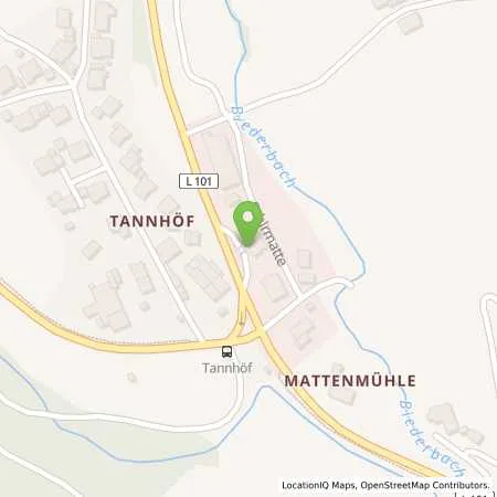 Standortübersicht der Tankstelle Tankstelle Jägle in 79215 Biederbach