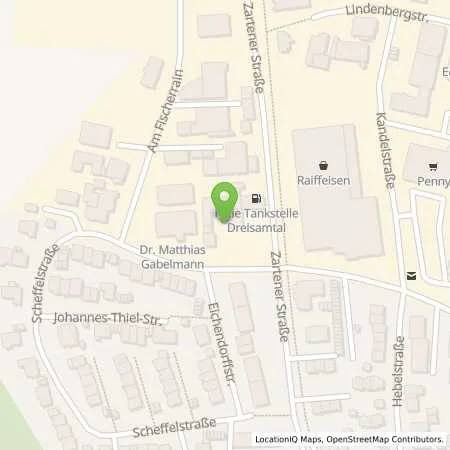 Standortübersicht der Tankstelle Tankstelle Dreisamtal GmbH in 79199 Kirchzarten