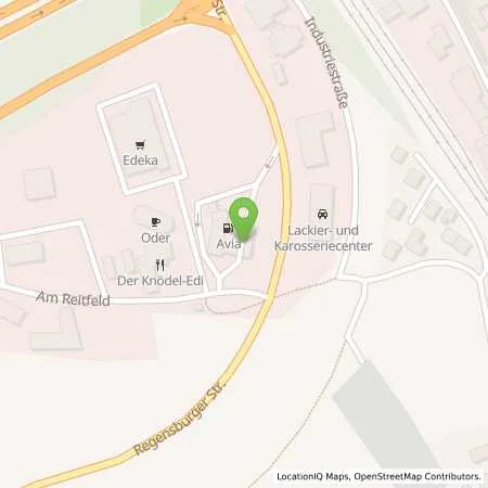 Standortübersicht der Tankstelle AVIA Tankstelle in 93161 Sinzing