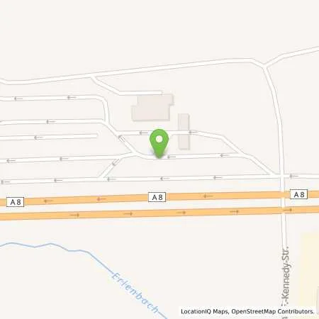 Standortübersicht der Tankstelle Aral Tankstelle, BAT BURGAUER SEE NORD in 89331 Burgau